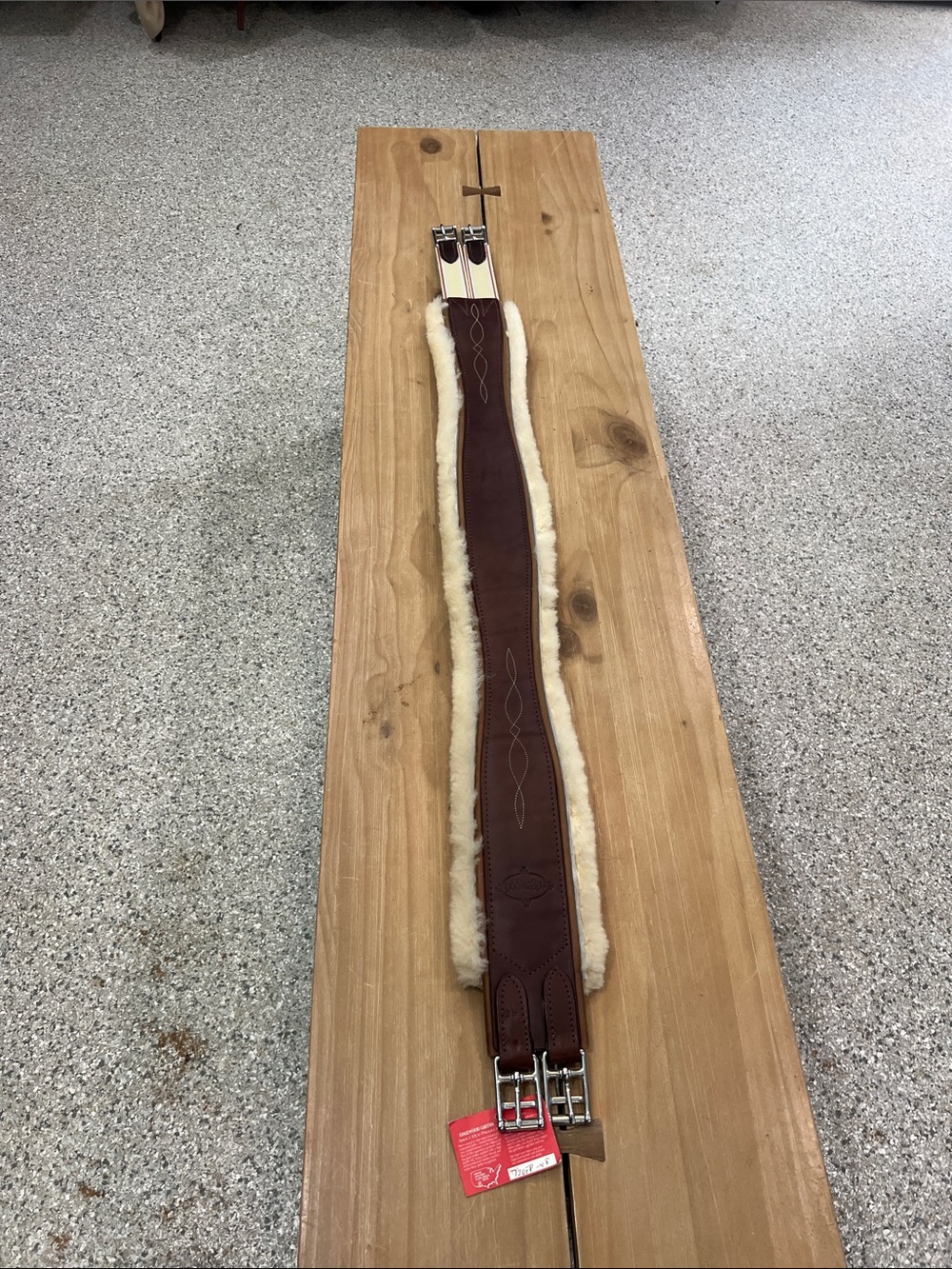 Edgewood Leather Girth